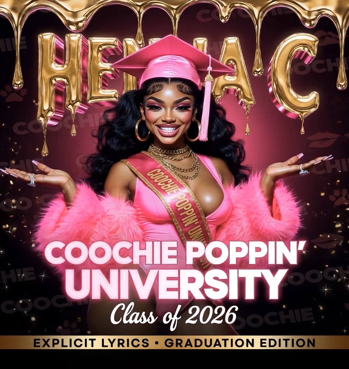 Coochie Poppin University artwork