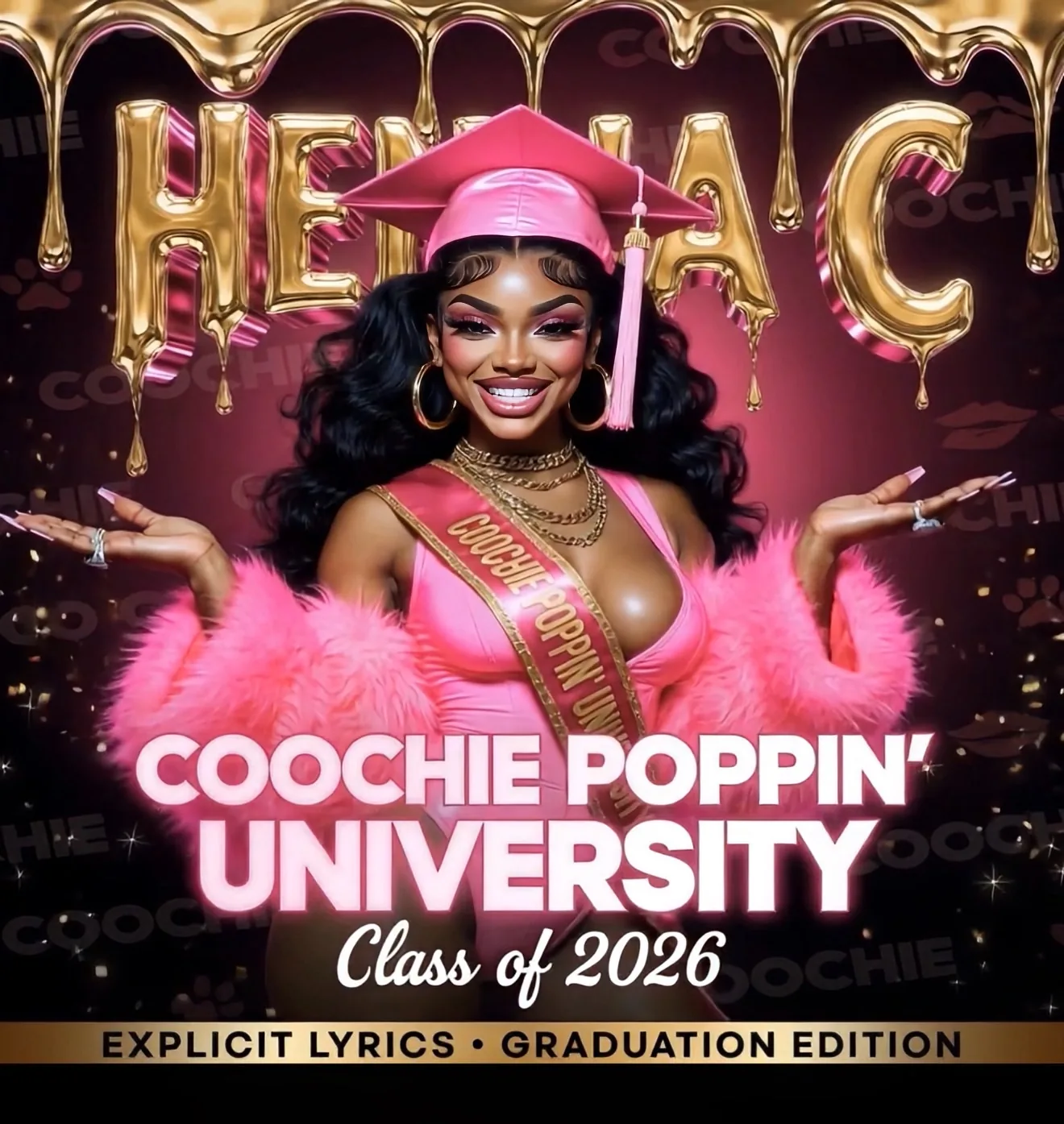 Coochie Poppin University artwork